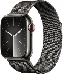 Apple Watch Series 9 GPS + Cellular 41mm Graphite Stainless Steel Case with Graphite (MRJA3SA/A)
