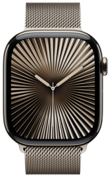 Apple Watch Series 10 GPS + Cellular 46mm Natural Titanium Case with Natural Milanese (MWYC3SA/A)