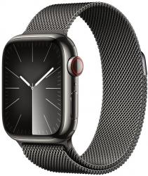 Apple Watch Series 9 GPS + Cellular 45mm Graphite Stainless Steel Case with Graphite (MRMX3SA/A)