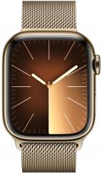 Apple Watch Series 9 GPS + Cellular 41mm Gold Stainless Steel Case with Gold (MRJ73SA/A)